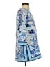 Gretchen Scott Designs Paisley Blue 3/4 Sleeve Blouse Size S - photo 4