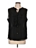 Tommy Hilfiger 100% Polyester Black Sleeveless Blouse Size L - photo 1