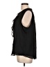 Tommy Hilfiger 100% Polyester Black Sleeveless Blouse Size L - photo 5