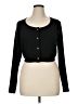 curvy sense Black Cardigan Size 1X - photo 1