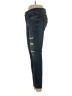 Express Jeans Hearts Blue Jeans Size 4 - photo 5