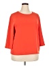 Apt. 9 Orange 3/4 Sleeve Top Size XXL - photo 1