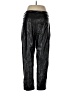 BCBGeneration 100% Polyurethane Black Casual Pants Size L - photo 2