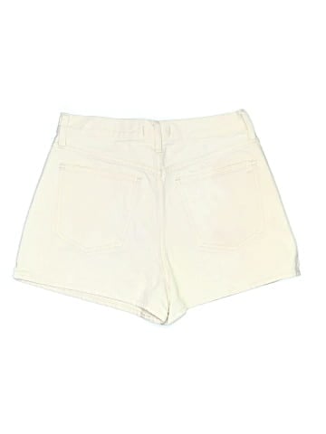 Madewell The Momjean Short Short in Vintage Canvas Wash (view 2)