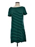 Laundry by Design 100% Polyester Stripes Teal Casual Dress Size S - photo 1