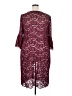 Alex Evenings Burgundy Kimono Size 18 - photo 2