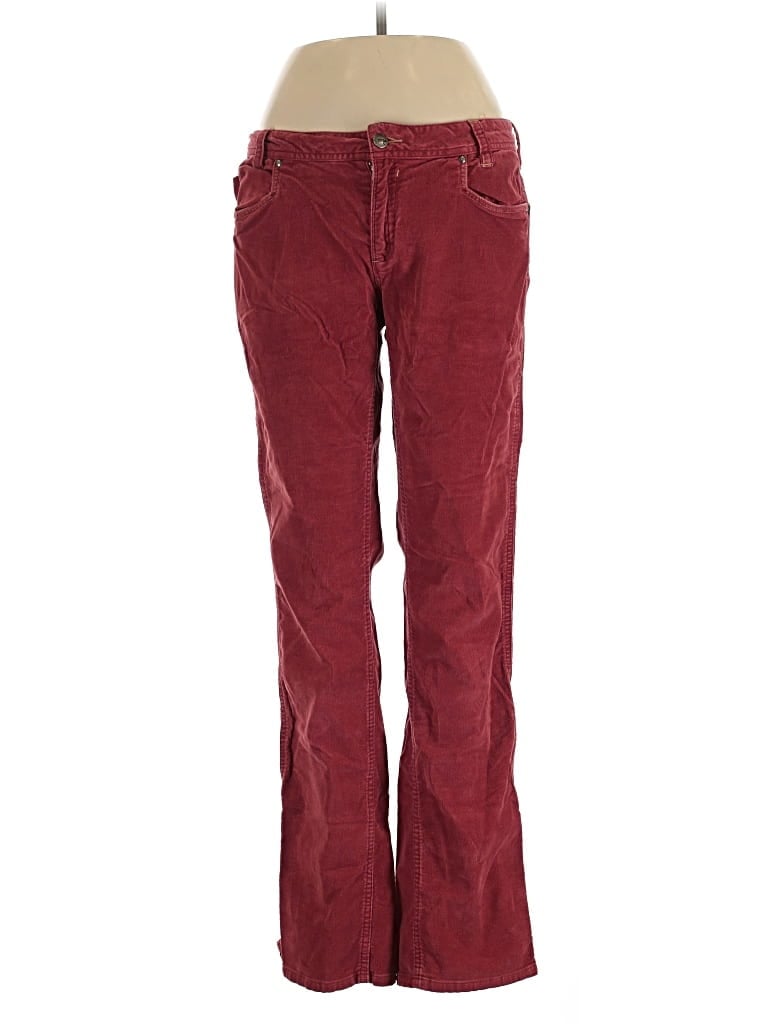 Pre-owned Horny Toad Casual Pants In Burgundy