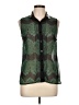 NY Collection Green Sleeveless Blouse Size Lg - photo 1