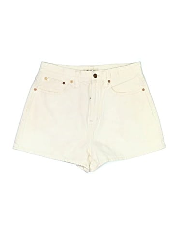 Madewell The Momjean Short Short in Vintage Canvas Wash (view 1)
