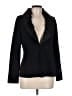 St. John Chevron-herringbone Black Blazer Size 6 - photo 1