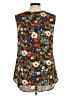 CAbi 100% Polyester Brown Sleeveless Blouse Size M - photo 2