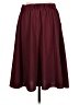 ModCloth 100% Polyester Solid Burgundy Formal Skirt Size L - photo 2