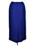 Plaza South 100% Polyester Solid Blue Formal Skirt Size 10 - photo 2