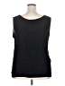 Anthony Marc Hankins 100% Rayon Black Sleeveless Blouse Size 2X - photo 2