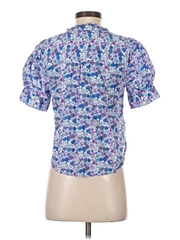 Liberty Art Fabrics for J.Crew Short Sleeve Blouse (view 2)