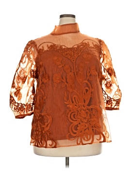 June + Vie 3/4 Sleeve Blouse
