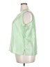 Assorted Brands 100% Silk Green Sleeveless Silk Top Size 2X - photo 5