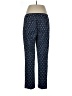 Talbots Print Blue Casual Pants Size 12 - photo 2