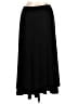 Coldwater Creek Solid Black Casual Skirt Size 12 (petite) - photo 1