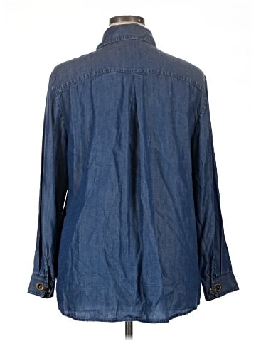 Soft Surroundings 3/4 Sleeve Button-Down Shirt (view 2)