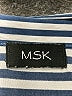 MSK Stripes Blue Casual Dress Size S - photo 7