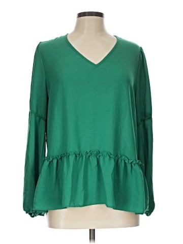 Pleione Long Sleeve Blouse (view 1)