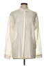 ATM Ivory Long Sleeve Blouse Size L - photo 1