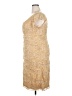 May Queen Couture 100% Polyester Tan Cocktail Dress Size 3XL - photo 5
