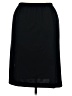 Leslie Fay 100% Polyester Solid Black Formal Skirt Size 16 (petite) - photo 2