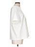 Express Ivory Short Sleeve Blouse Size L - photo 4