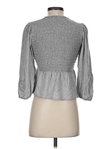 Madewell 3/4 Sleeve Blouse (view 2)