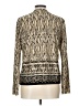 Rafael 100% Polyester Gold Long Sleeve Blouse Size L - photo 2