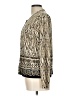 Rafael 100% Polyester Gold Long Sleeve Blouse Size L - photo 5