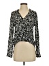 Splendid 100% Viscose Black Long Sleeve Blouse Size S - photo 1