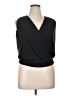 Veronica M. Black Sleeveless Blouse Size XL - photo 1