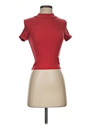 Truly Madly Deeply Short Sleeve Turtleneck (view 1)