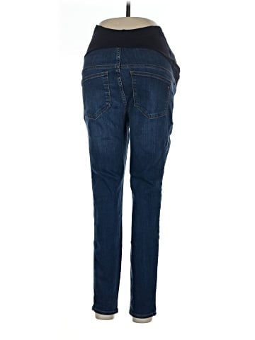 Madewell Maternity Over-the-Belly Skinny Jeans in Danny Wash: TENCEL&trade; Denim Edition (view 2)