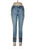 a.n.a. A New Approach Floral Blue Jeans Size 12 - photo 1