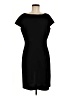 St. John 100% Wool Solid Black Casual Dress Size 8 - photo 1