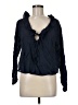 Old Navy Blue Long Sleeve Blouse Size M - photo 1