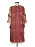 Tacera 100% Polyester Paisley Brown Casual Dress Size M - photo 2
