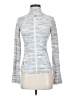 Lululemon Athletica Metallic Silver Track Jacket Size 4 - photo 1