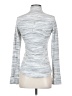 Lululemon Athletica Metallic Silver Track Jacket Size 4 - photo 2