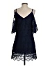 Laundry by Shelli Segal 100% Polyester Blue Cocktail Dress Size 0 - photo 2