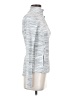 Lululemon Athletica Metallic Silver Track Jacket Size 4 - photo 4