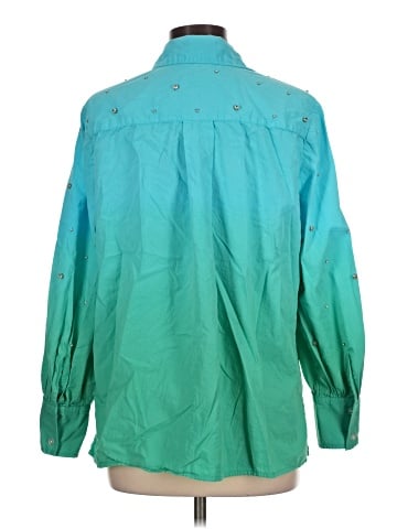 G by Giuliana Rancic Long Sleeve Button-Down Shirt (view 2)