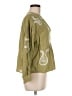 Zara Green Long Sleeve Blouse Size M - photo 4