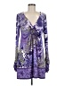 ECI Paisley Purple Casual Dress Size M - photo 1