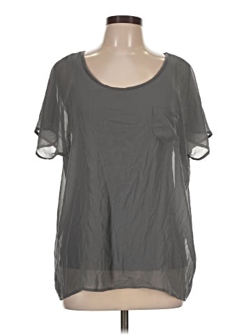 Allen B. by Allen Schwartz Short Sleeve Blouse (view 1)