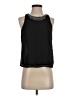 Dizzy Lizzy 100% Polyester Black Sleeveless Blouse Size S - photo 1